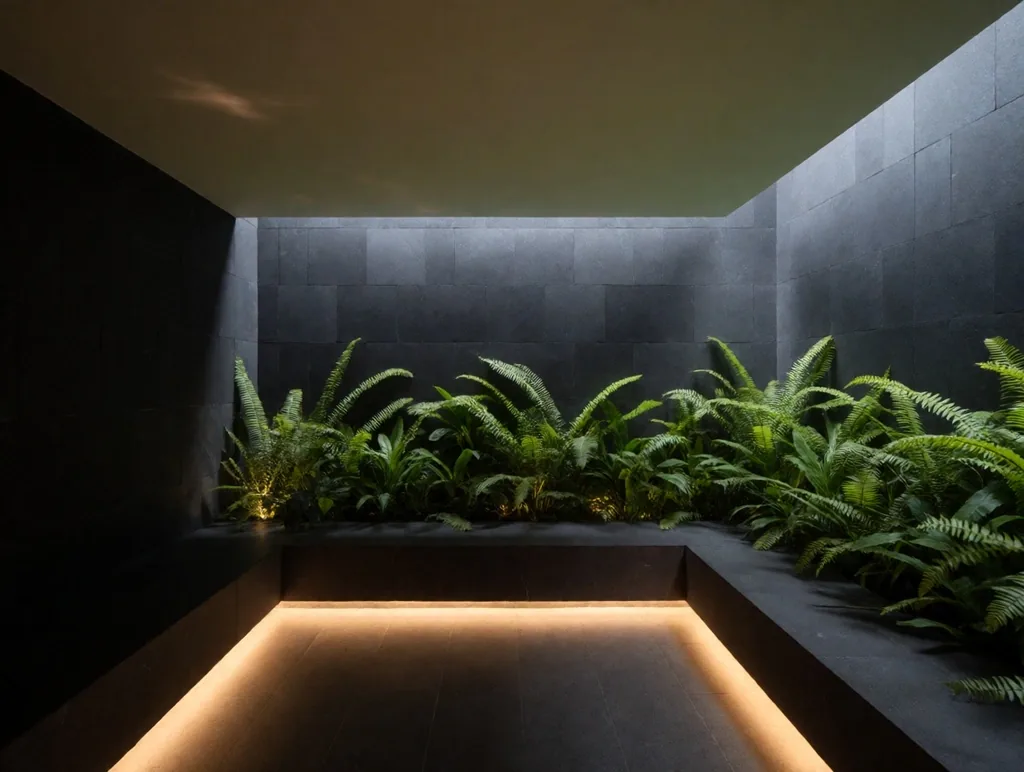 Modern wellness interior